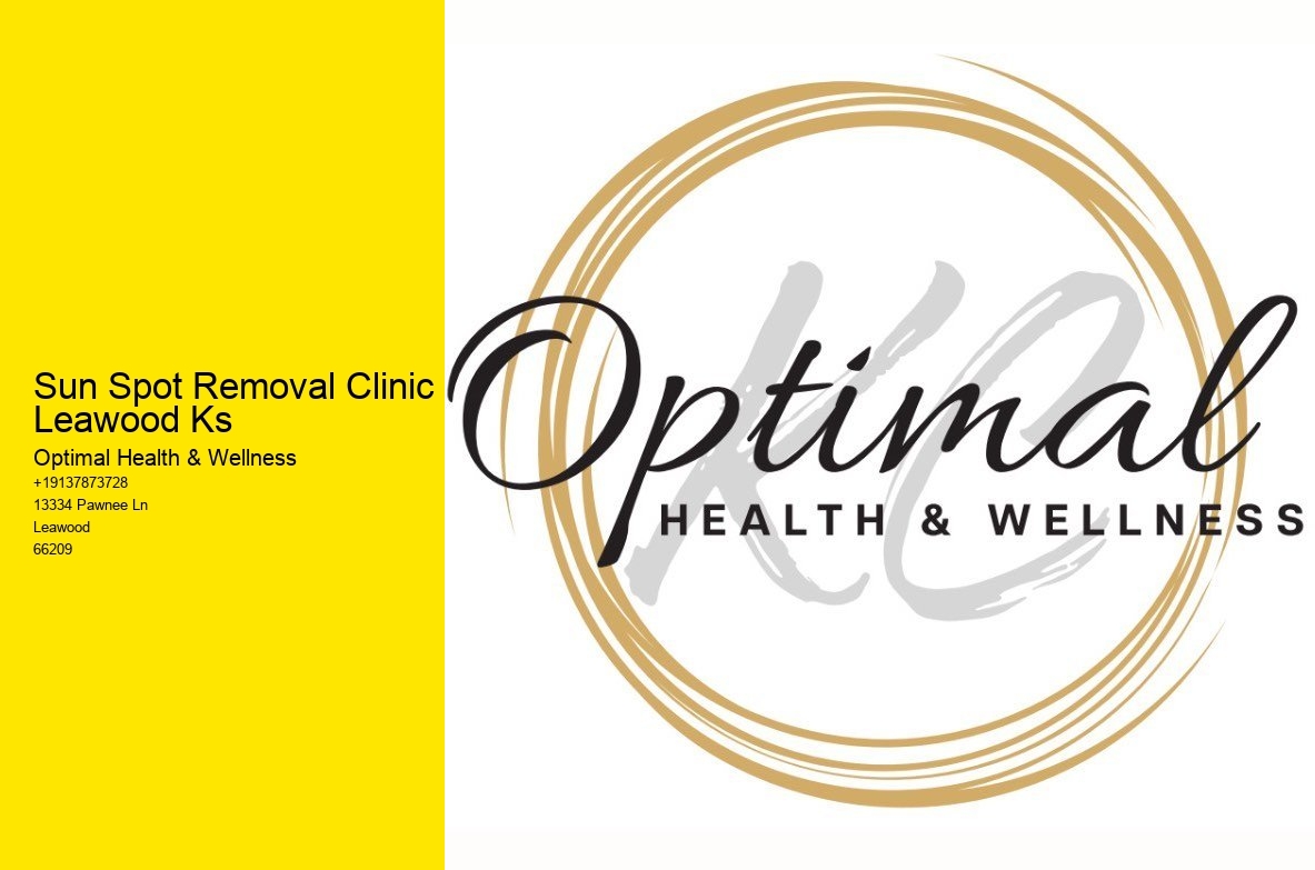 Sun Spot Removal Clinic Leawood Ks