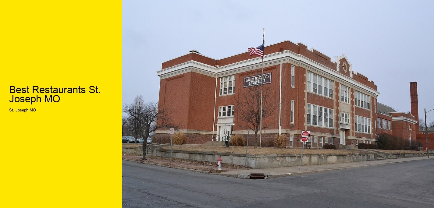 Best Restaurants St. Joseph MO